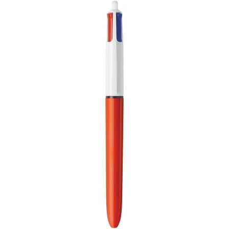 BIC Bolígrafo 4 Colores Fine Punta Fina Set de 12 unidades